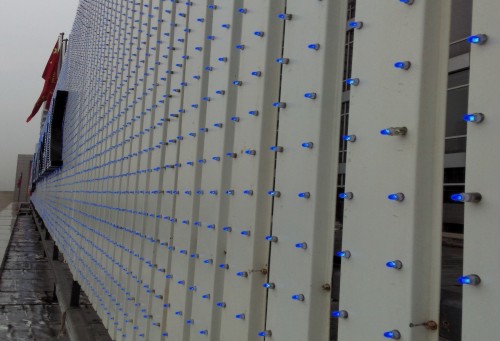 户外全彩墙钢结构 