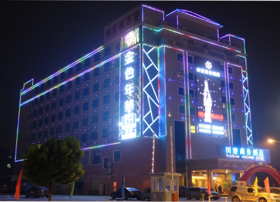 娱乐楼宇外墙亮化应用