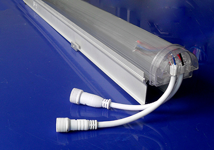 高脚铝壳护栏管（半透罩）