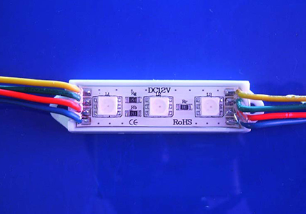 3灯七彩贴片模组